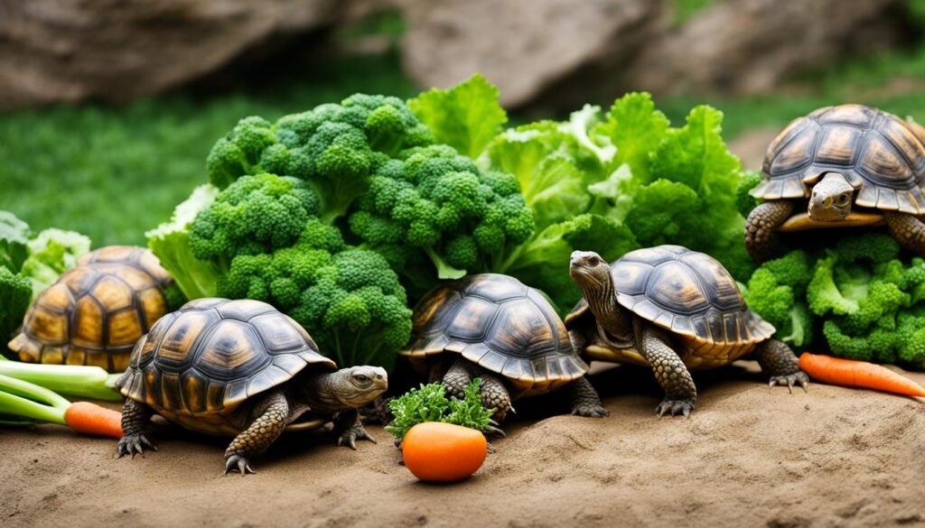 Alimentación de las tortugas terrestres