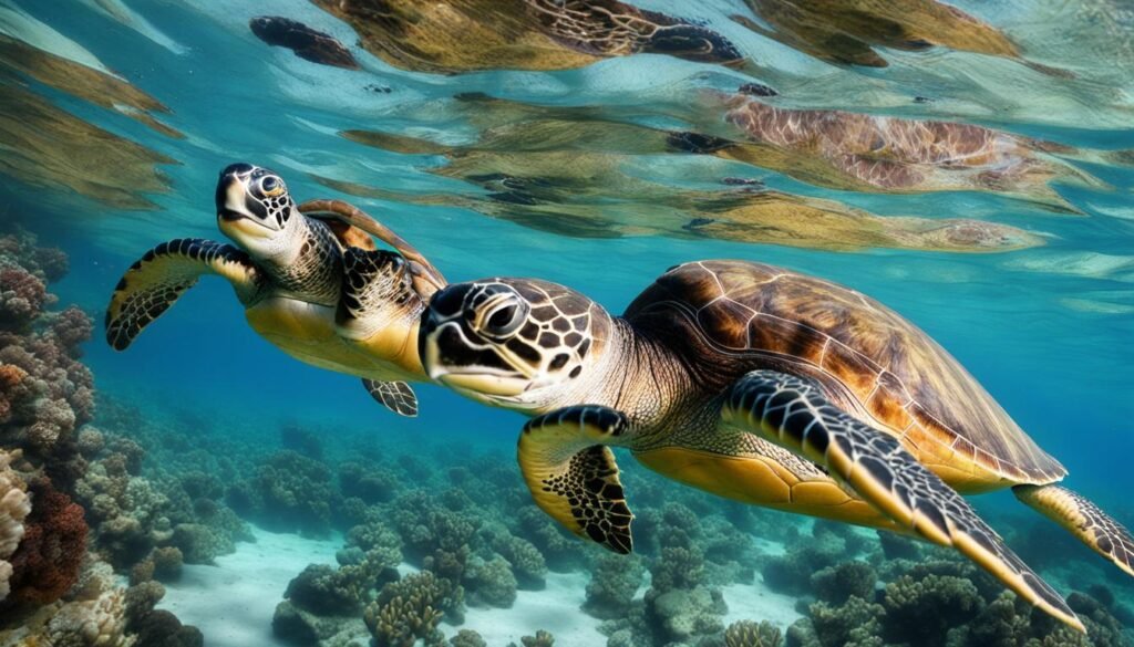 Comportamiento social de las tortugas marinas