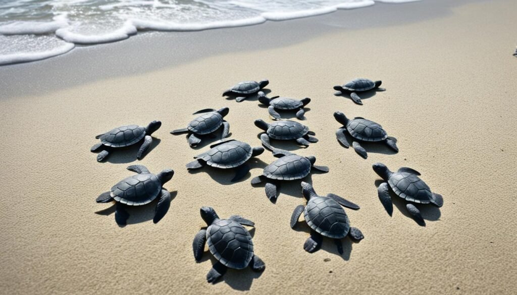 Cría en cautiverio de tortugas marinas