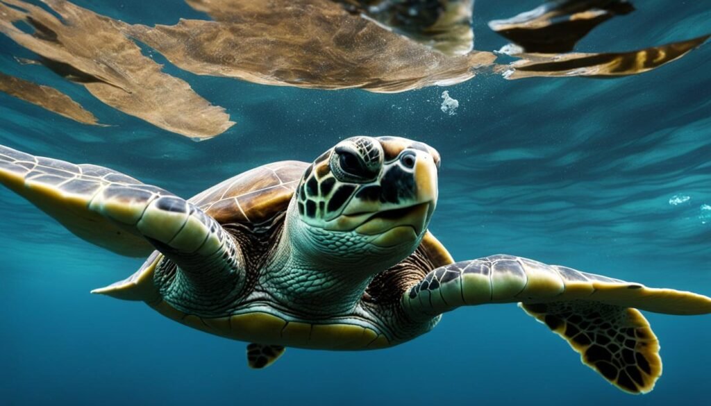 Efectos del plástico en las tortugas