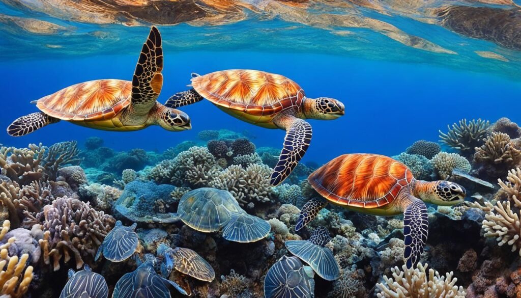 Especies de tortugas marinas