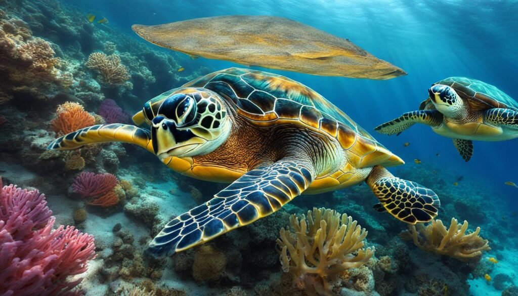 Hábitat de las tortugas marinas