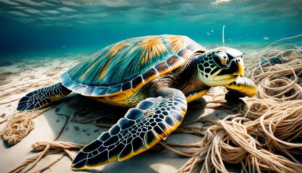 Impacto de la pesca en las tortugas marinas