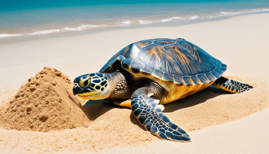 Reproducción de las tortugas marinas