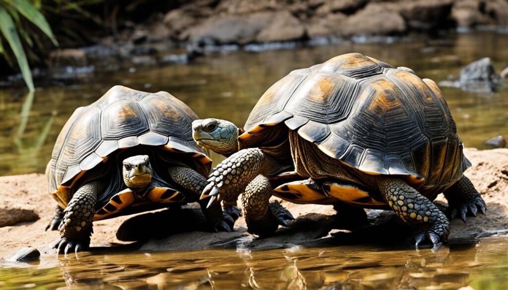 Reproducción de las tortugas terrestres