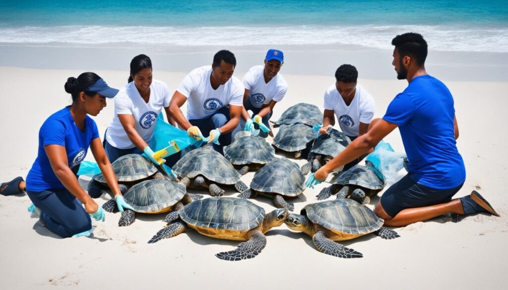 acciones locales de conservación de tortugas marinas