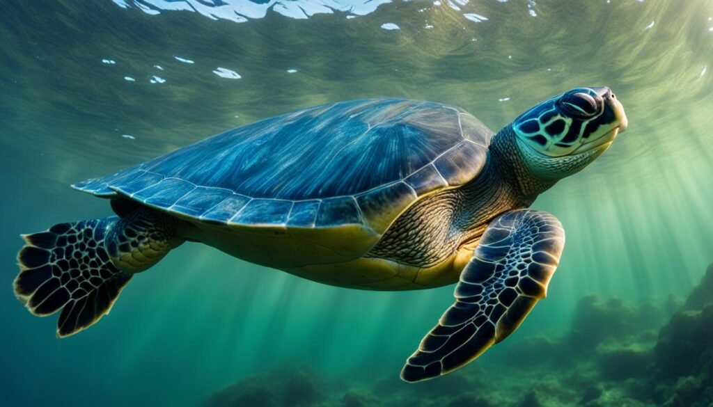 adaptaciones al buceo de las tortugas marinas
