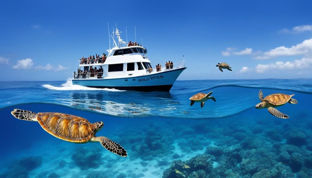 choques con barcos y tortugas marinas