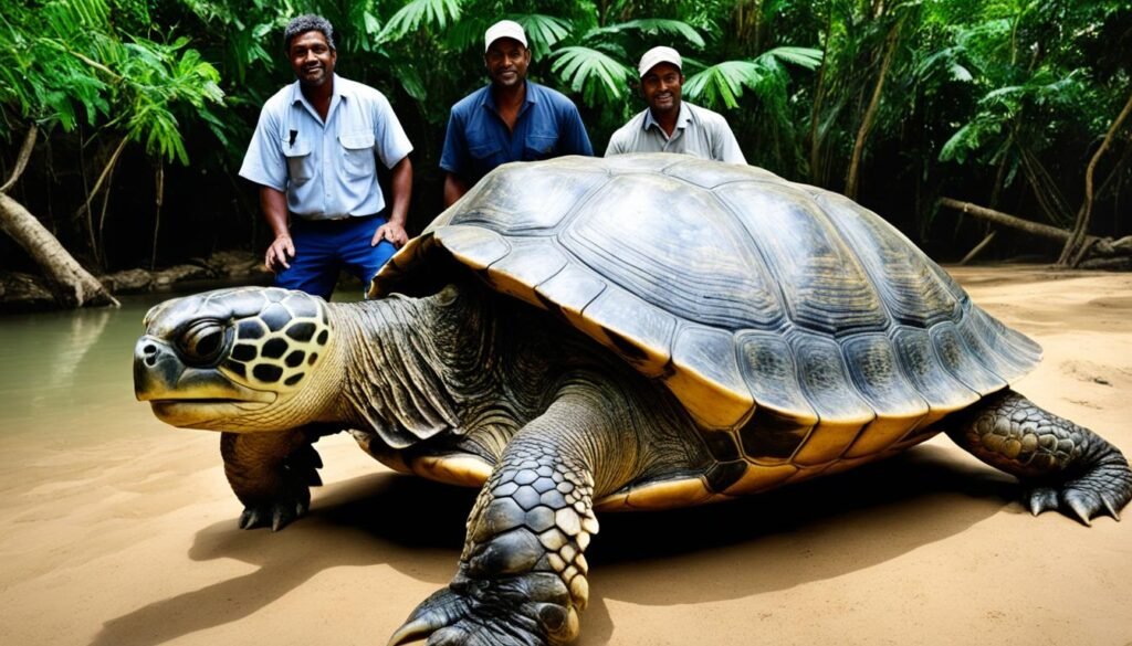 conservación de las tortugas gigantes