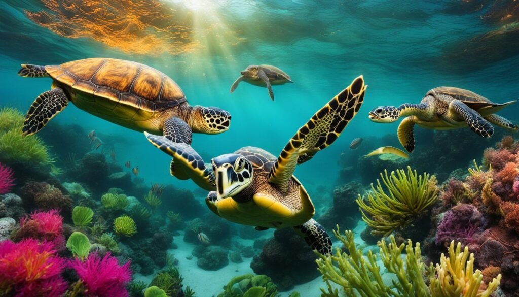 conservación y protección del hábitat de tortugas