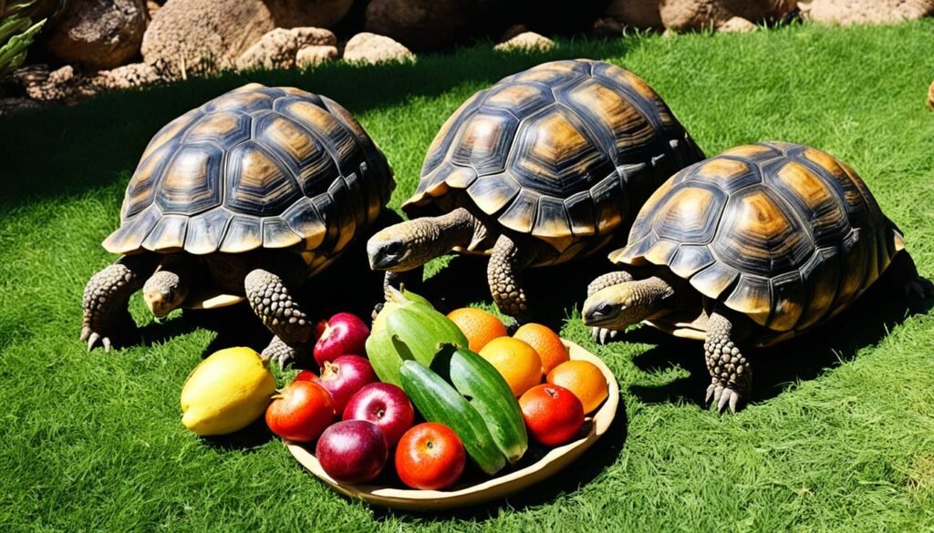 dieta de tortugas terrestres