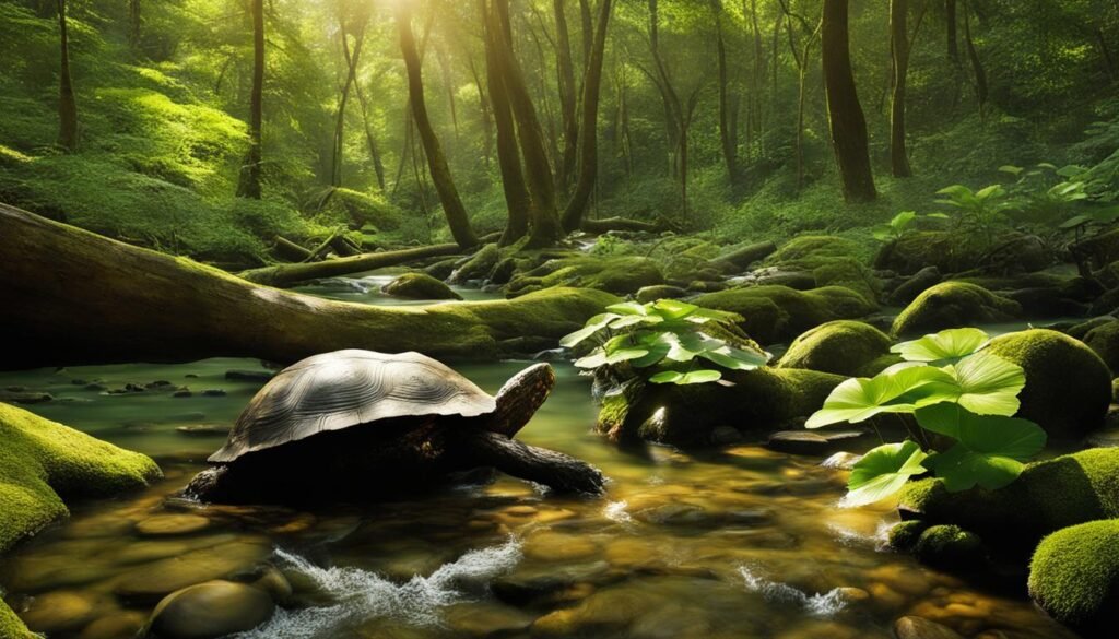 hábitat de tortugas terrestres