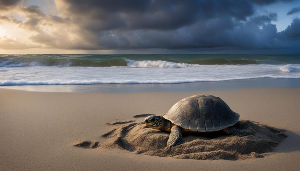 impacto del cambio climático en tortugas