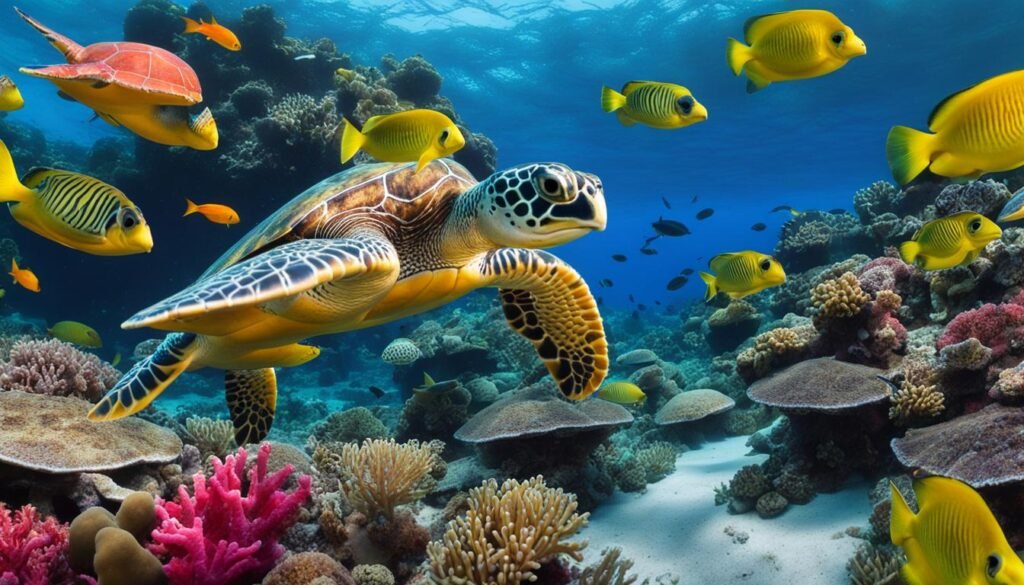 influencia de las tortugas en la biodiversidad marina