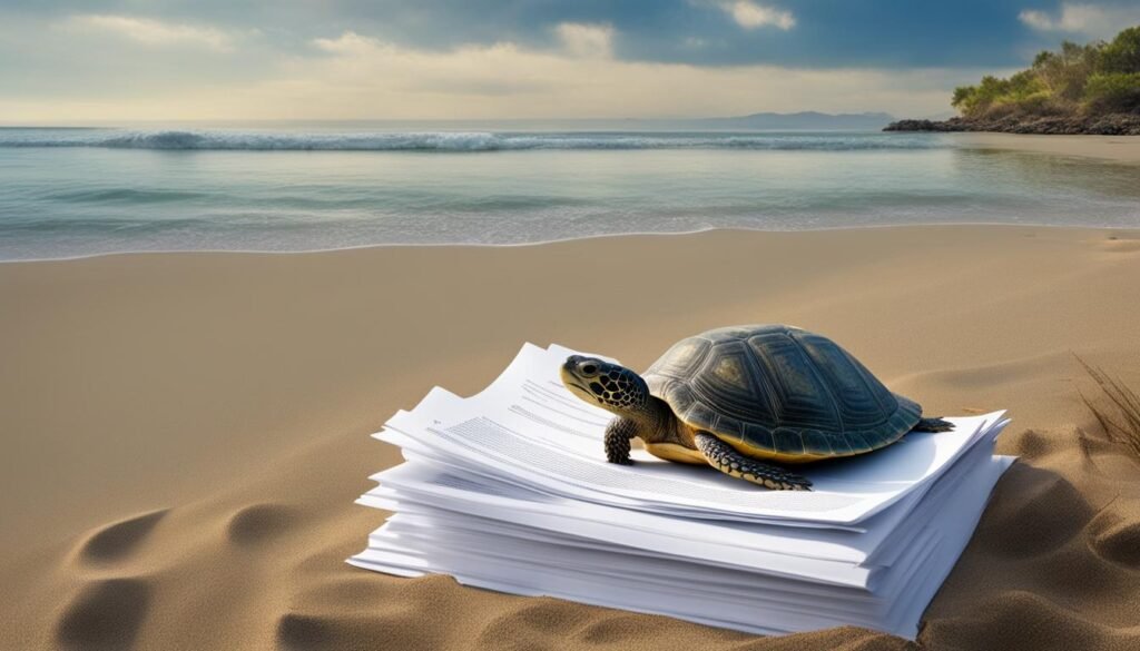 legislación para proteger a las tortugas marinas