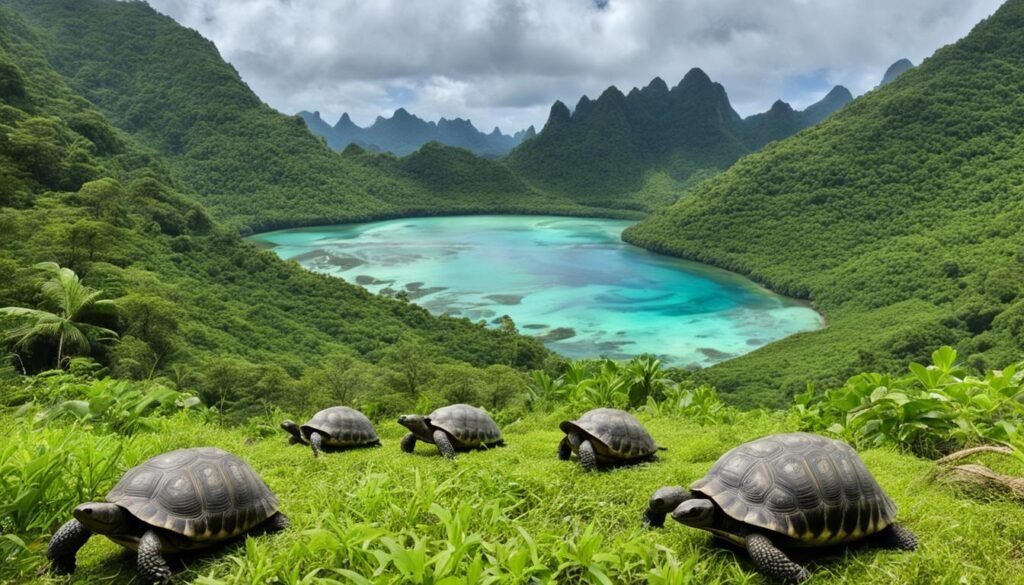 preservación del hábitat de las tortugas