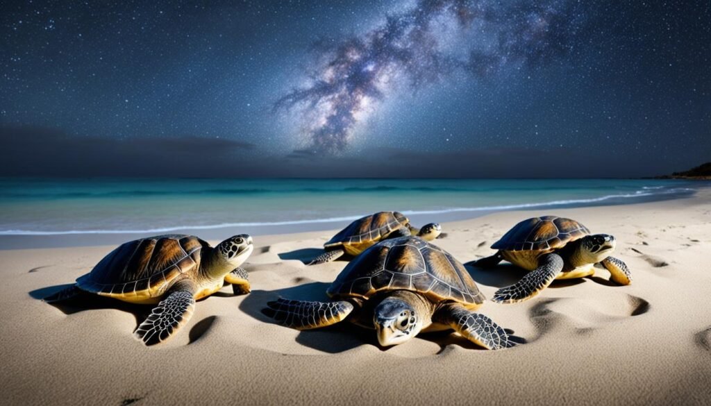 reproducción de las tortugas marinas