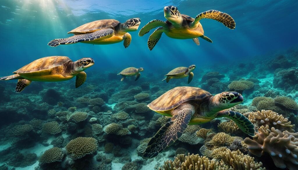 reproducción de tortugas marinas
