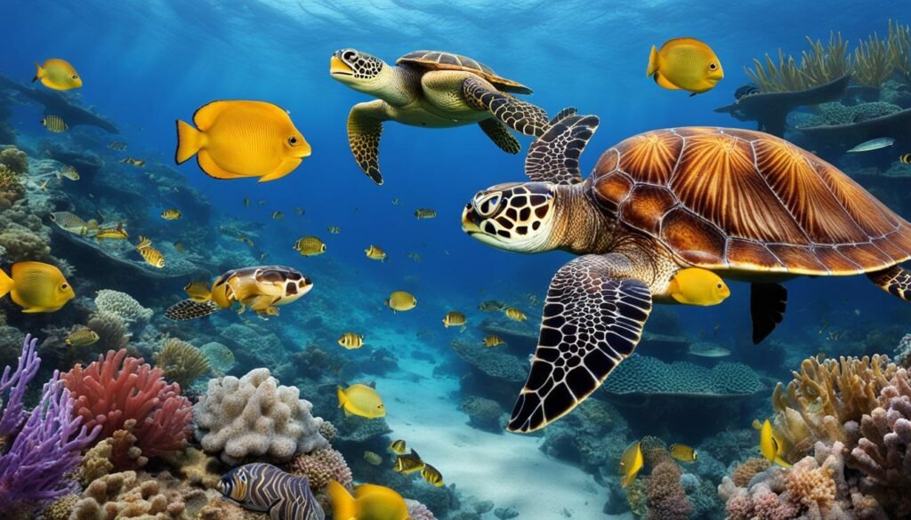 tortugas marinas y biodiversidad
