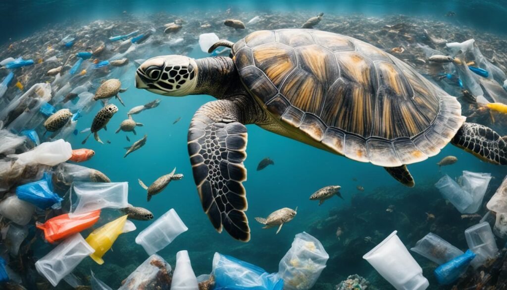 turtle pollution