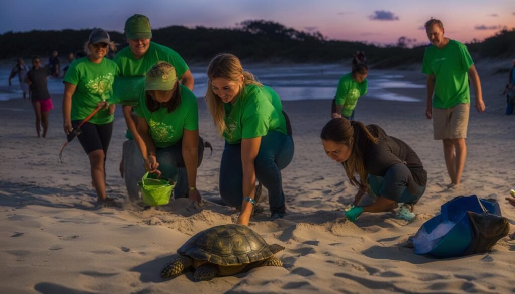 voluntariados en proyectos de tortugas marinas
